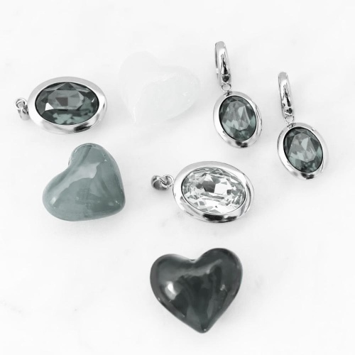 Колье Qudo TIVOLA big G crystal, 404501.1 BW/G фото 4